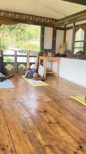 27K views · 172 reactions | Morning yoga, meditation, and pranayama at the Mendrelgang Heritage Home. #yoga #yogaretreat #yogaretreatbhutan #yogainbhutan #meditation #pranayama #bhutan #wellnesstravel #bhutantraveller #wellness #bhutandaires | Yoga Yangchen | Facebook