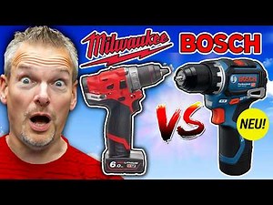 BOSCH BLAMAGE? Neuer Bosch GSR 12V 32 Akkuschrauber gegen kompakten Milwaukee M12
