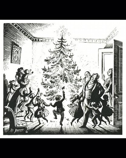 The Fir-Tree: Christmas🎄| Classic Literary Christmas Scene
