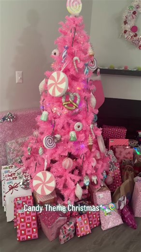 Candyland Christmas Tree Decor Ideas