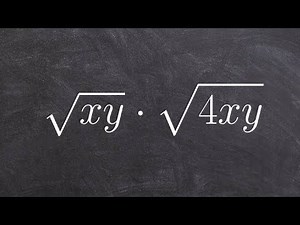 Multiplying two radical expressions together then simplifying your answer