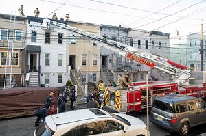 N.J. police officer rescues injured man from fire, official says