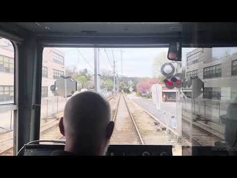 Pittsburgh “T” Light Rail Red Line full ride (South Hills Village-Allegheny)
