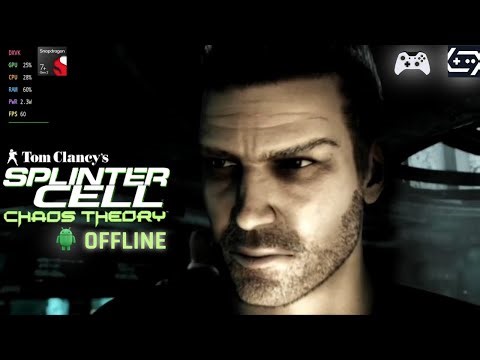 Tom Clancy’s Splinter Cell: Chaos Theory on Android OFFLINE using Gamehub Gamefusion 5.1.0