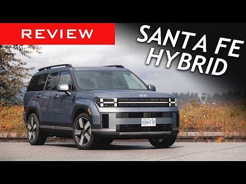 2024 Hyundai Santa Fe Hybrid Review / Yes, this really is the NEW Hyundai Santa Fe Hybrid