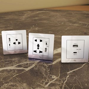 [Hot Item] Artdna Multifunctional USB Outlet Wall Socket Fast Charging