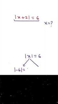 Equation involving modulas #basicmath #maths #modulas