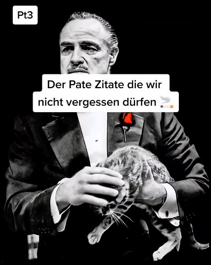 Der Pate Zitate, die unvergesslich sind 🚬