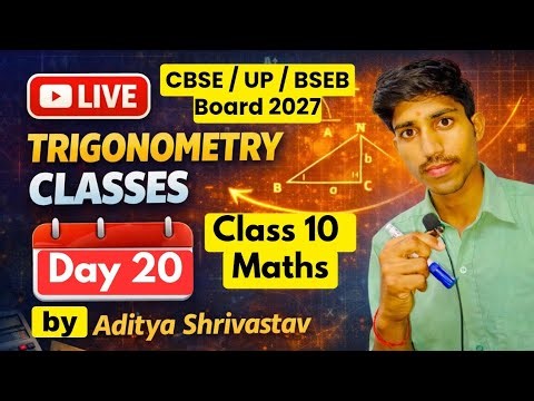 Trigonometry Amazing Series 🔥 | Day 20 | Trigonometry Class 10 | Class 10 Cbse board 2027 | ASB 🔥🔥