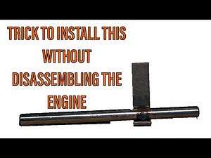 Kohler K321 Governor Cross Shaft Install Tip/Trick - Use a magnet!