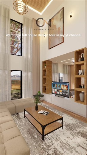 Simple Loft Type House Design with 2 Bedrooms