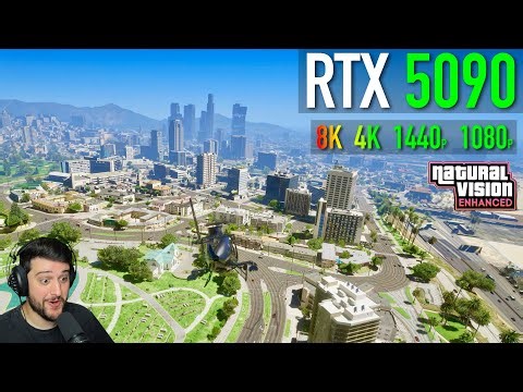 RTX 5090 - GTA 5: Natural Vision Enhanced - INSANE Graphics!!