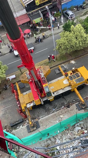 ¿Se subirían? Prueba de maquinaria pesada Movitram en Dosquebradas