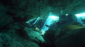 Journey Through Time in the Riviera Maya Caverns! 🌊 Dive into the ancient cenotes where the Maya once sought fresh water and held sacred ceremonies. These mystical underwater caves are a gateway to a world where history and nature intertwine. 🫧Are you ready to uncover their secrets? . . . .#RivieraMaya #CaveDiving #MayaHistory #ProDiveInternational #ExploreThePast | Pro Dive International PADI 5 Star Dive Centers