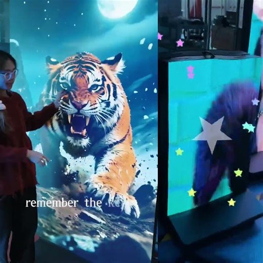 Poster machine, an LED display screen suitable for advertising in various occasions. #ledscreen