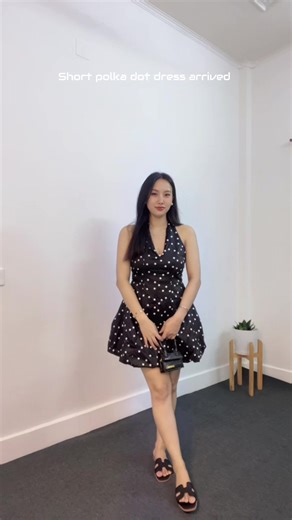 Short Polka Dot Dress - New Arrivals!