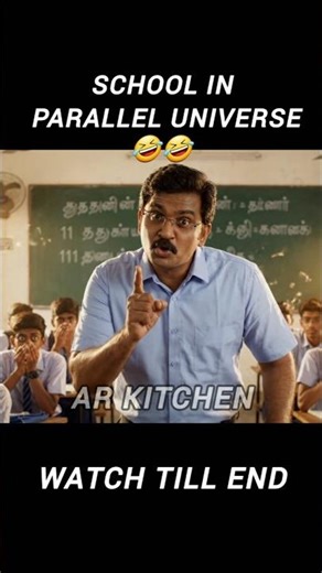 School In Parallel Universe Comedy 🤣🤣#trendingshorts #trending #tamilcomedy #shortsfeed