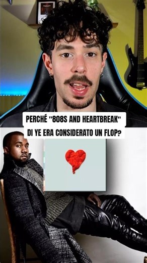Why was Kanye West's "808s and Heartbreak" considered a flop? #kanyewest #ye#808sandheartbreak
