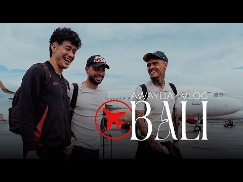 DARI JOGJA KE BALI! Perjalanan Tim Persija Menghadapi PSIM Jogja di Dipta | Awayday Vlog