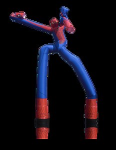 28 Ft 2 Leg Fly Guy Custom Large Inflatable Full Color Graphics Advertising Man LARGE EXTRA EXPOSURE! - Inflatables Company - High quality inflatables, feather flags, tear drop flags and promotional outdoor advertising products