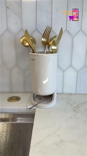 Best Kitchen Gadget 2026? Self-Draining Utensil Holder! 😍