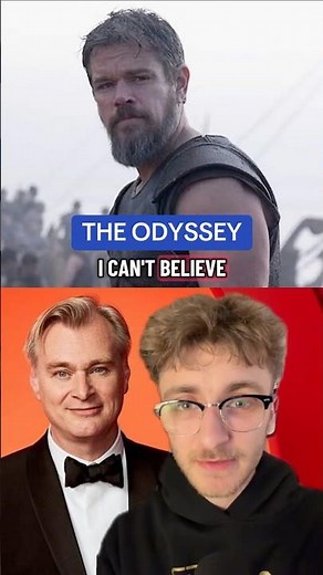 THE ODYSSEY IS THE FIRST MOVIE IN 20 YEARS TO DO THIS… (Christopher Nolan)