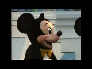 1995 ディズニーランド ミッキーマウス•クラブ スモールワールドステージ