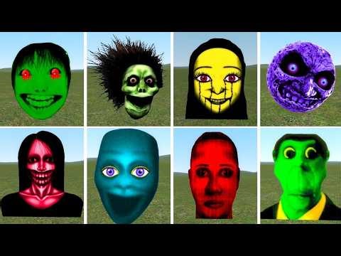 Kuchisake Onna, Yoshie kimura, Jungler Original, Alpha Wyrms,Termina... Vs Towers In Garry's Mod