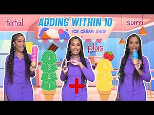 Adding within 10 | Math lesson| Learning with Ms Houston