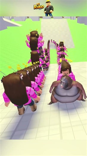 Funny Monky 🐒 In Roblox Wave #roblox #robloxedit