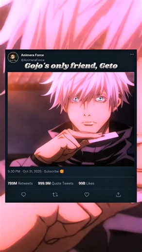 Gojo’s Only Friend… Geto 💔🔥 | Gojo x Geto Story | Jujutsu Kaisen Edit