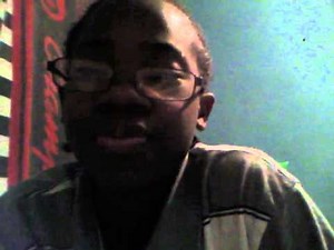 black guy taking a dump