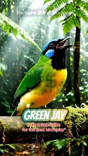 Green Jay #birdsongs