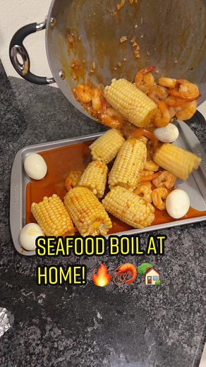 Instant Seafood Boil at Home: Easy Recipe! 🔥🦐
