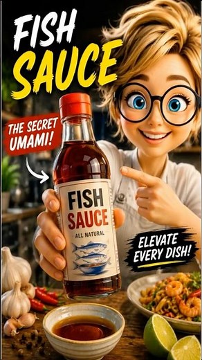 "What is Fish Sauce?🐟 #foodscience #foodfacts#cookingtips#chefsecrets