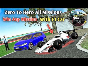 👉🏻 How To Be Rich And Win All Race Missions With F1 Car - Car Simulator 2 Full Race Gameplay #update