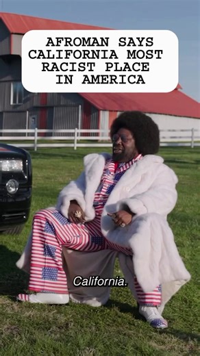 🔥🚨BREAKING: Afroman just claimed California is the most racist place in America. Aftoman: “California had more unapologetic racism.”
