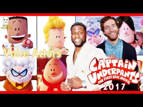 Voice Actors - Captain Underpants
