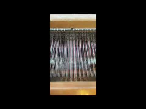 Weaving ASMR: loom sounds in real time