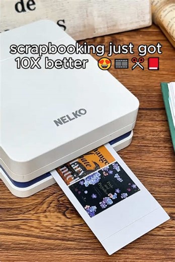 Turning my reading notes into something I can actually keep. 🫧💫📃 #printing #junkjournaling #scrapbooking #printer #tiktokshop