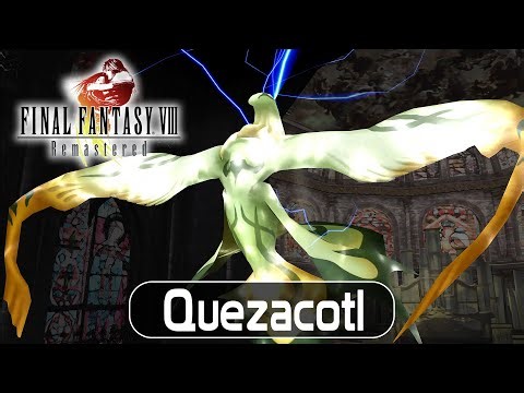 Final Fantasy VIII: Remastered - Quezacotl Boss Fight | [PC]