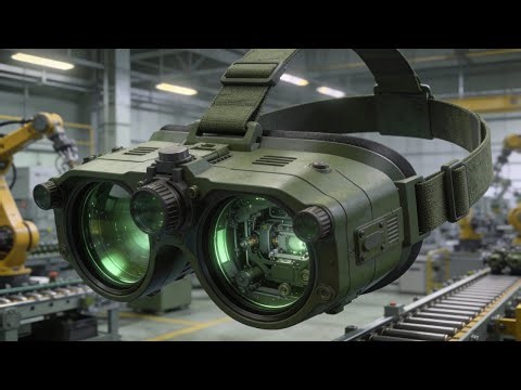 Inside a Modern Night Vision Factory: From Optical Components to Tactical Equipment (Full Process)