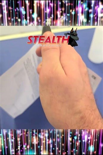 Simple Paper Slice Test on a Sharp Zwiling knife