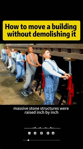 How to move a building without demolishing it #knowledge #science