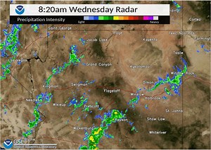 4.9K views · 62 reactions | 9:00 AM MST - Isolated to scattered rain showers are pushing north into the region this morning. While widespread measurable rain is not anticipated, some areas could see up to a tenth under the heavier showers. Look for activity to continue throughout the day. | US National Weather Service Flagstaff Arizona | Facebook