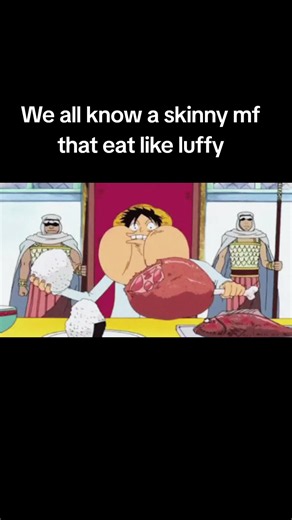 Luffy Eating Like a Skinny Person: Relatable One Piece Moments