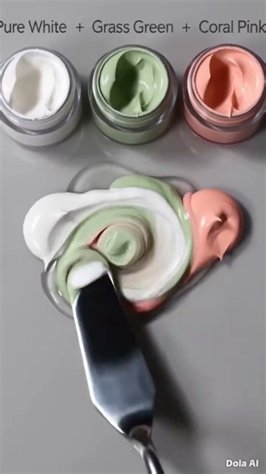 How to Mix Paint: Creating Soft Dusty Rose and Warm Pastel Neutral with Palette Knife