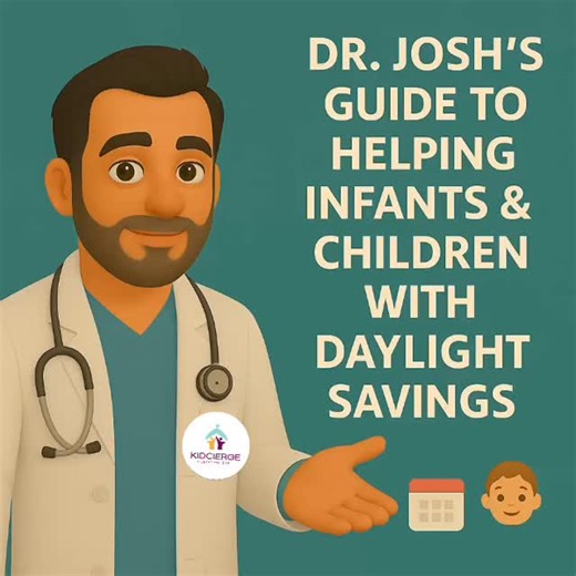 How to help kids with Daylight Savings Time Changes | KidCierge Pediatric Care | Facebook