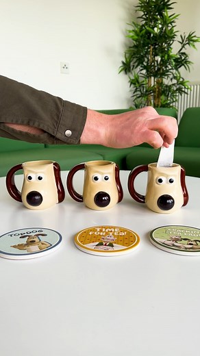 72K views · 664 reactions | Which mug is the tea bag in? 樂 #NationalTeaDay #WallaceandGromit #Tea | Wallace and Gromit | Facebook