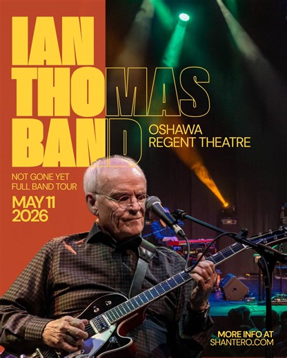 "He just keeps getting better, funnier and more compelling with every show!" Ian Thomas first garnered major radio airplay in 1973 with the top-40 single Painted Ladies, followed by a string of hits throughout the 70s and 80s, and on into the 90s with his band The Boomers. Ian’s many hits continually achieved heavy rotation on radio across Canada and around the world ... recordings such as Pilot, Hold On, Right Before Your Eyes, Coming Home, You Gotta Know, Come The Sun... to name but a few. Don